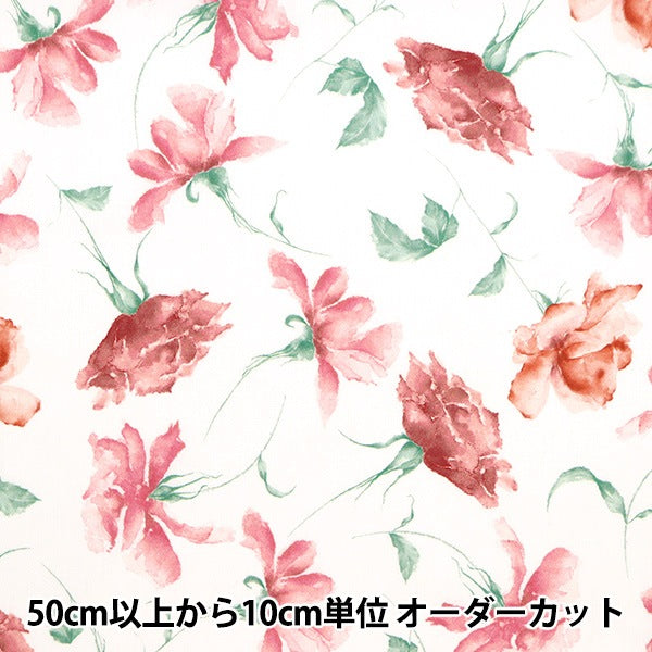 [À partir de 5] tissu "Liberty tissu tanalone vivian rose 3636837-cu" Liberty Japan Liberty Japan