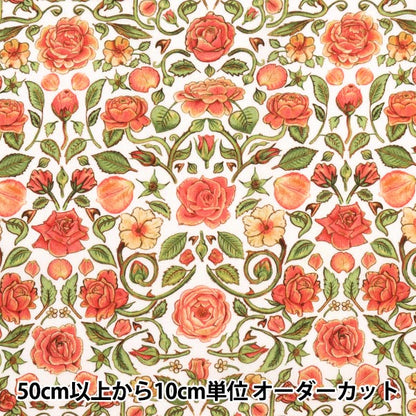 [À partir de 5] tissu "Liberty tissu tanalone Pen Rose 3636838-Cu" Liberty Japan Liberty Japan