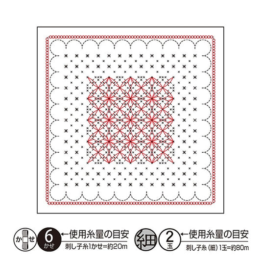 Broderie Tissu "Hanachikin Tissu Pack Kinmokusei White H-1114" Olympus ouimpass