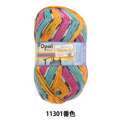 양말 원사 털실 "Beauty 3 Wellness 4Ply 11301 컬러"Opal Opal