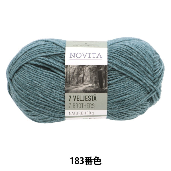 가을과 겨울털실 "7brothers Nature 183 컬러 드롭"Novita Novita