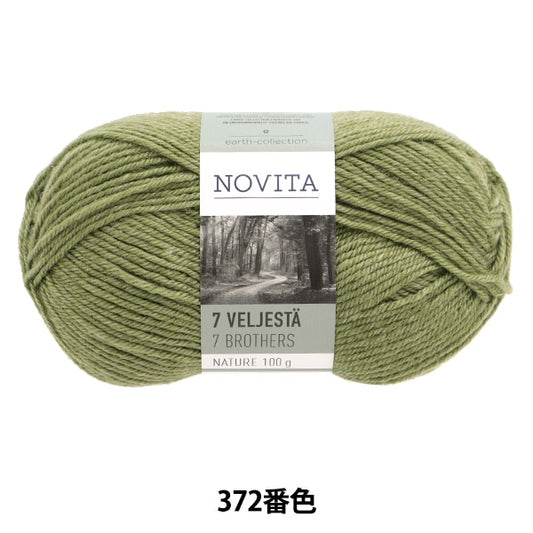 Fall and winterYarn "7brothers Nature 372 Color Magworth" novita Novita