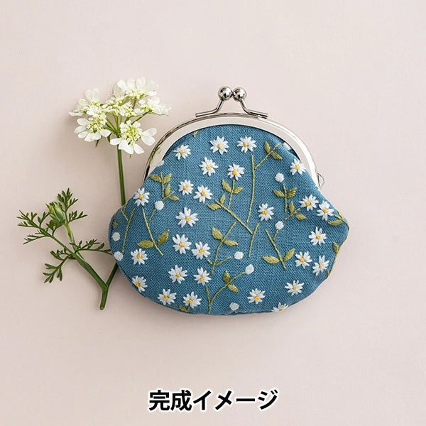 刺繍キット 『星あかりの刺繍手帖 がま口 はこべ 541』 戸塚