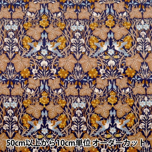 [Aus 5] Stoff "Liberty Fabric Cord -Print Vine Dieb 1223204l117ja" Liberty Japan Liberty Japan