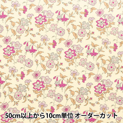 [Aus Quantität 5] Fabric "Liberty Fabric Cord -Print Eyisha 1223207L1463a" Liberty Japan Liberty Japan