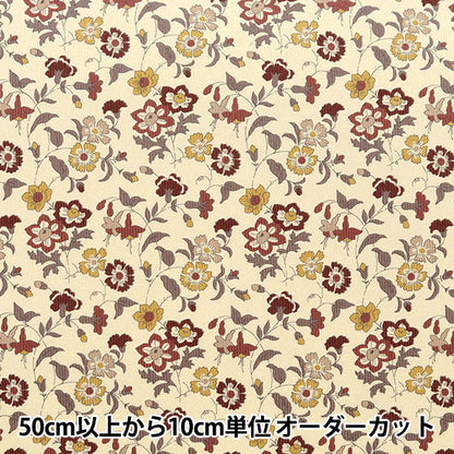 [Dalla quantità 5] tessuto "Liberty Fabric Scoloy Stampa Eyisha 1223207L1463B" Liberty Japan Liberty Japan