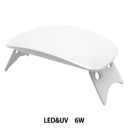 Lampada in resina "Luce in resina UV/LED 6W (WATT) Bianco 10273-01" lana grezza harawool