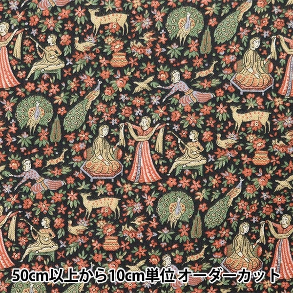 [From quantity 5] Fabric "Liberty Fabric Airy Cott Dancing Ladies 3631283J23C" Liberty Japan