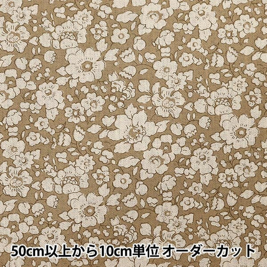 [Из количества 5] ткань "Liberty Fabric Airy Cottbetzy Boo 3633129J23L" Liberty Japan Liberty Japan