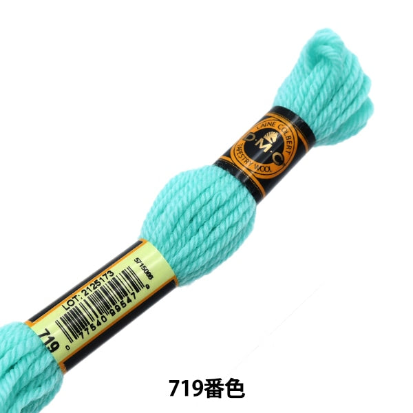 Embroidery thread "DMC No. 4 embroidery thread tapestry wool 719"