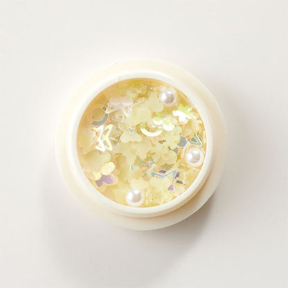 Resin material "Mix flakes yellow 10-3783"