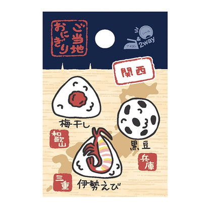 Emblema "Local Onigiri Ppen Kansai YPW-8D" Kokka Cocka