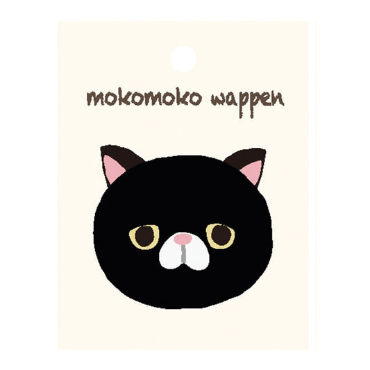 Emblem "Mokomoko Pppen Exotic Short Hair LGW-6A" Kokka Kokka