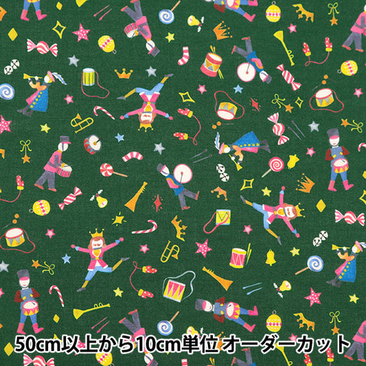 [From quantity 5] Fabric "Liberty Fabric Tana lawn Liberty Christmas Tumbling Toys 36368405-CT] Liberty Japan