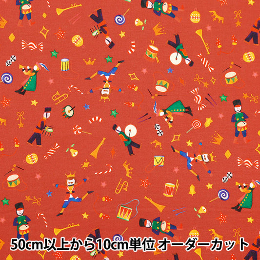 [From quantity 5] Fabric "Liberty Fabric Tana lawn Liberty Christmas Tumbling Toys 36368405-DT] Liberty Japan