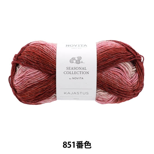 Fall and winterYarn "NOVITA Kajastus 851 Ling Ling Garden" novita Novita