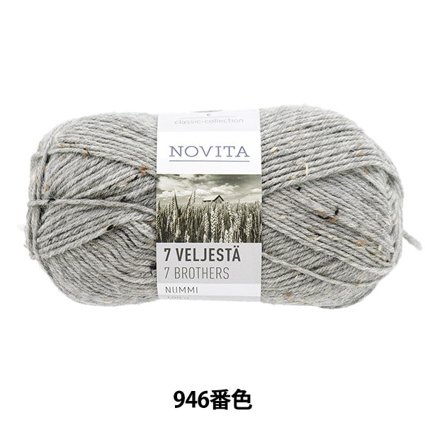 Осень и зимаПряжа "Novita 7brothers Nummi 946 № 946 Color Ice Swanstone] Novita Novita