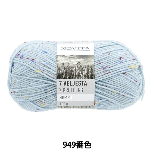 Otoño e inviernoHilos "Novita 7brothers nummi 949 No. Blue Wings "Novita Novita
