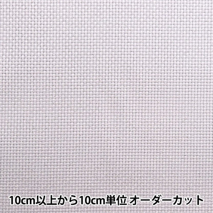 [來自數量1] 刺繡布料 “ Lamejava Cross 55 14計數55銀灰色X銀215531” Lecien Lecien Cosmo Cosmo