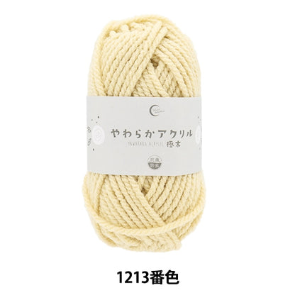 Yarn "Antibacterial soft acrylic pole thick 1213 number beige"