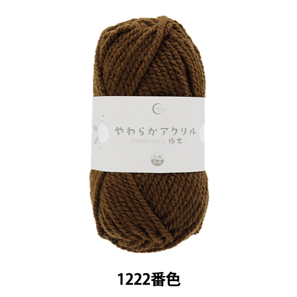 Antibacterial Soft Acrylic Super Bulky Yarn No.1222 | Yuzawaya
