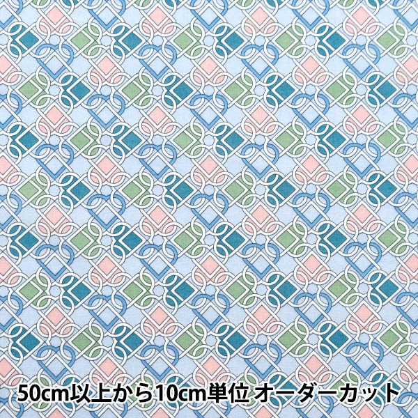 [Aus Quantität 5] Stoff "Liberty Fabric Tanalone Labrinks 3634118-24bu" Liberty Japan