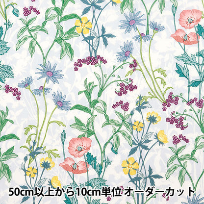 [From quantity 5] Fabric "Liberty Fabric Tana lawn Ophelia 3634123-24BU] Liberty Japan