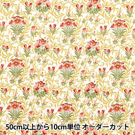 [From quantity 5] Fabric "Liberty Fabric Tana lawn Forley Prig 3634140-24AU] Liberty Japan