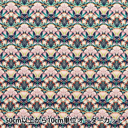 [Da 5] Fabric "Liberty Fabric Tanalone Lotus Love 3634142-24AU" Liberty Japan Liberty Japan