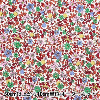 [Von 5] Stoff "Liberty Fabric Tanalone Fruchtpunsch 3634194-24CU" Liberty Japan