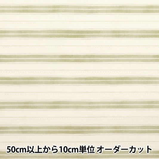 【数量5から】 生地 『スケア フレンドリーボーダー ライトグリーン SQFRBO-LGN』