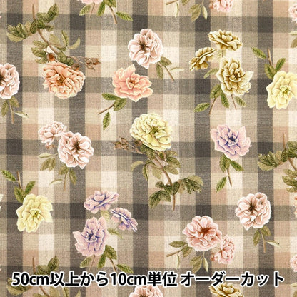 [Aus Menge 5] Stoff "Liberty Fabric Tanalone Cented Garden DC33550-ye" Liberty Japan