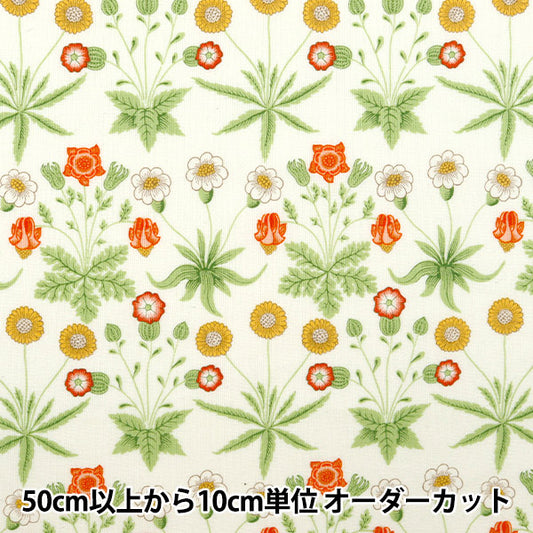 [De la cantidad 5] Fabric "Sheading V&A Daisy Off White VA10014-A"