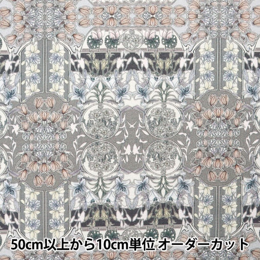 [From quantity 5] Fabric "Liberty Fabric No. 11 Canvas Flower Fette 363J6807-J24B" Liberty Japan