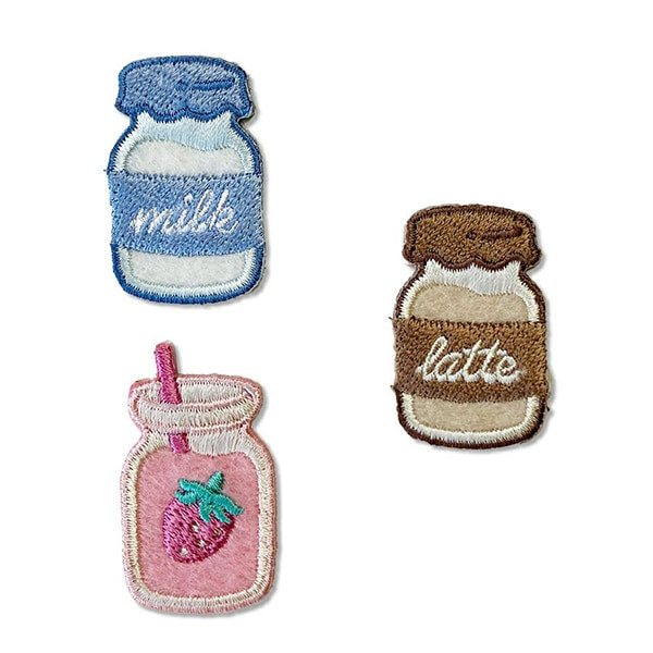 Aufnäher "Milch Latte (Milch Latte) Aufnäher Milch MLW-26]