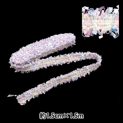 ArtisanatGarniture "Fansce ToeedGarniture Largeur 1,5 cm x 1,5 m FB15-26"