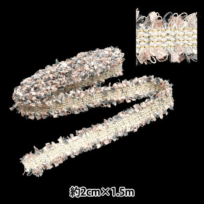 HandicraftTrim "Fansce toeedTrim Width 2cm x 1.5m FB20-5]