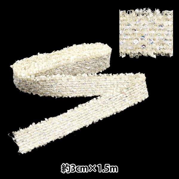 HandicraftTrim "Fansce toeedTrim Width 3cm x 1.5m FB30-28 "