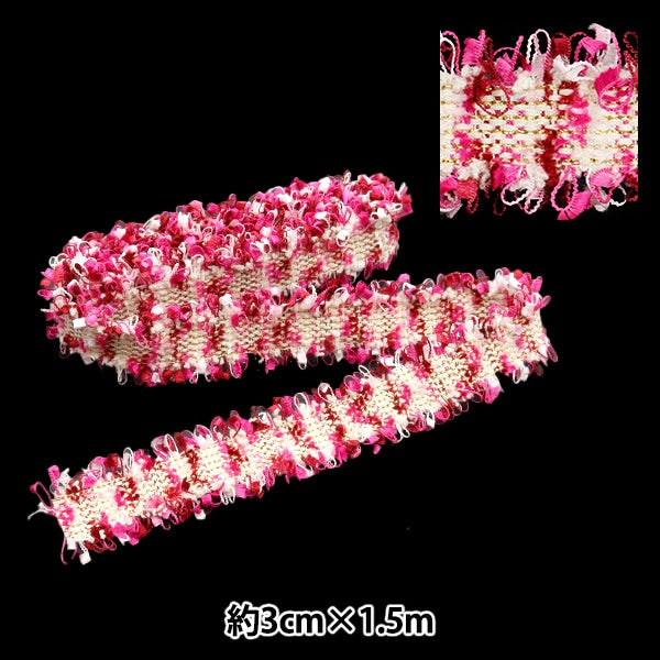 HandicraftTrim "Fansce toeedTrim Width 3cm x 1.5m FB30-19 "