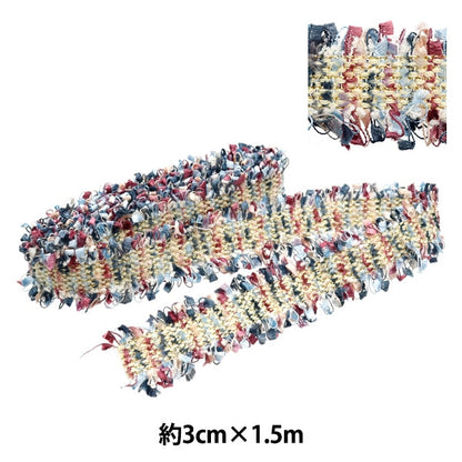 HandicraftTrim "Fansce toeedTrim Width 3cm x 1.5m FB30-31 "