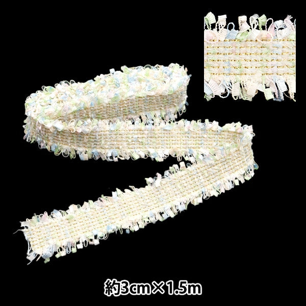 HandicraftTrim "Fansce toeedTrim Width 3cm x 1.5m FB30-10 "