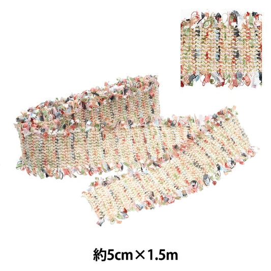 수예브레이드 "Fansce Toeed브레이드 너비 5cm x 1.5m fb50-9]