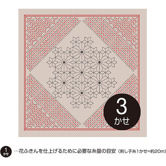 刺繡布料 “ Hanabin Bloth Pack Nadesico Armond Milk H-10102” Olympus