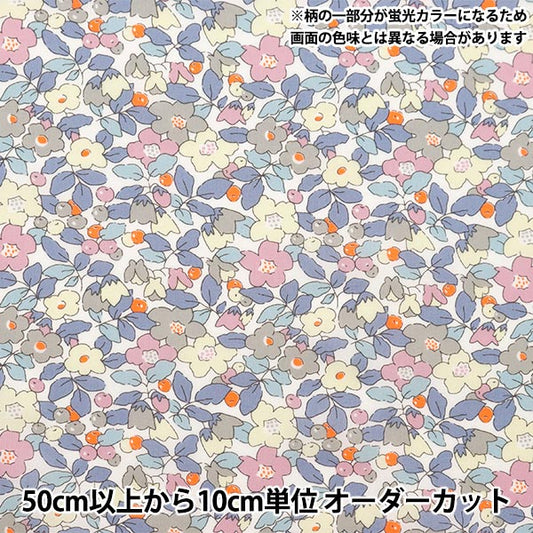 [Aus Quantität 5] Stoff "Liberty Fabric Neon Farbe Tanalone Betzy Berry 36302107nj24c" Liberty Japan Liberty Japan