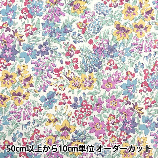 [Из количества 5] ткань "Liberty Fabric Organic Tanalone Bowes 157J901-A" Liberty Japan Liberty Japan