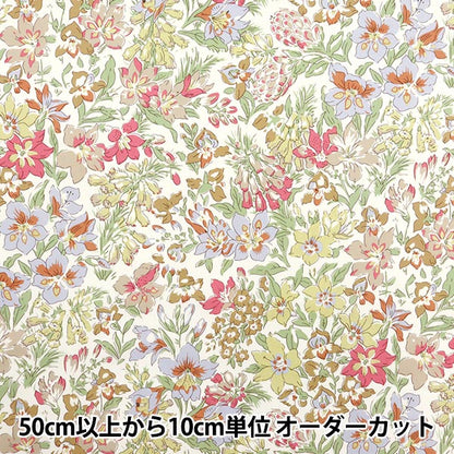 [Aus Quantität 5] Stoff "Liberty Fabric Organic Tanalon Bowes 157J901-B" Liberty Japan Liberty Japan