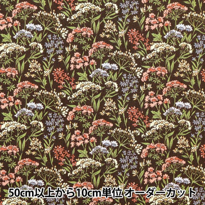 [Aus Menge 5] Stoff "Liberty Fabric Organic Tanalone Lancash Fields 157J910-C" Liberty Japan