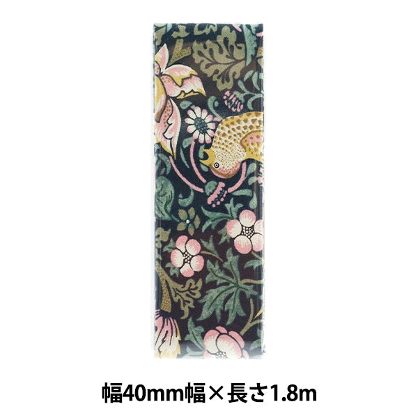 Bias tape "Best of Morris Best of Morris Bias tape 40mm width 1.8m Volume MB-8176-11]