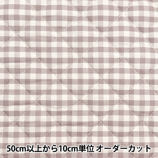 [De la cantidad 5] Fabric "Gingham Kyilt Smile Color Move Q-Co-Gim24-MV"