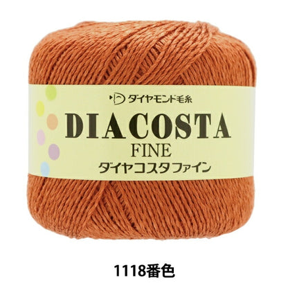 Spring / summerYarn "Diamond Costa Fine 1118 Color Medium" DIAMOND KNITTING YARN